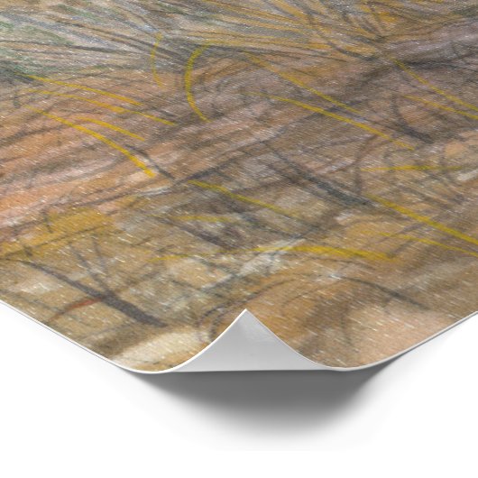 Herbstbecken Poster (Ecke)