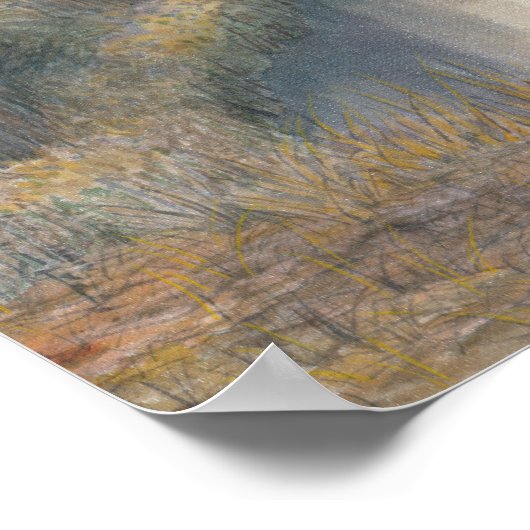 Herbstbecken Poster (Ecke)