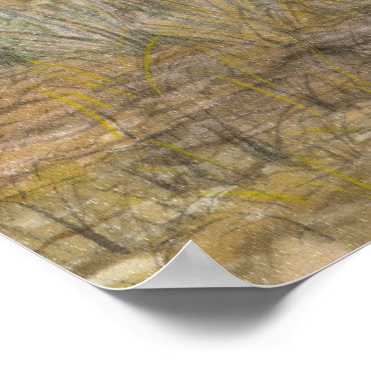 Herbstbecken Poster (Ecke)