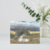 Herbstbecken Postkarte (Stehend Vorderseite)