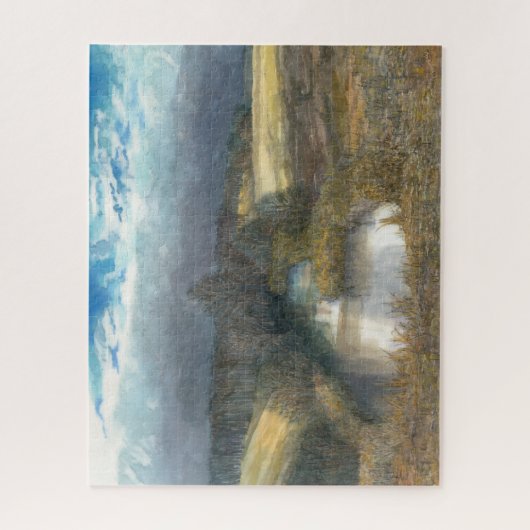 Herbstbecken Puzzle (Vertikal)