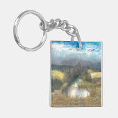 Herbstbecken Schlüsselanhänger (Vorderseite links)