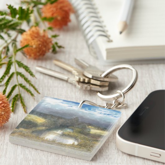 Herbstbecken Schlüsselanhänger (Vorderseite rechts)