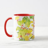 Herbstbeeren auf einer Combo-Tasse Tasse (Links)