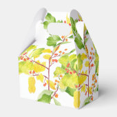 Herbstbeeren auf einer Gable-Favor-Box Geschenkschachtel (Rückseite)