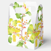 Herbstbeeren auf einer Gable-Favor-Box Geschenkschachtel (Geöffnet)