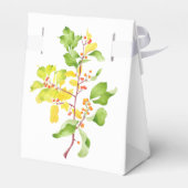 Herbstbeeren auf einer Gefälligkeitsbox Geschenkschachtel (Rückseite)