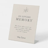 Herbstbeige im liebenden Speicher Sockelschild (Vorderseite)