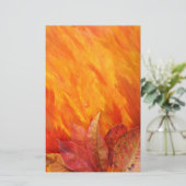 Herbstbelag Briefpapier (Stehend Vorderseite)