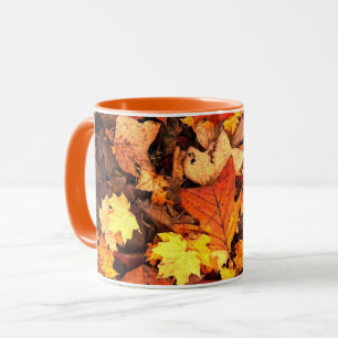 Herbstbelage, Herbstfarben, Tasse