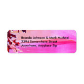 Herbstbelästigung Orange Pink Rücksendeadresse wir (Vorne)