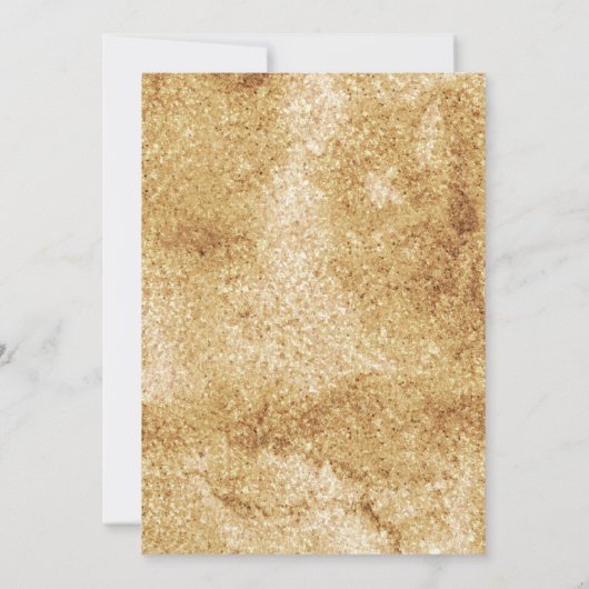 Herbstbelästigung Weißer Blumenposten Hochzeitsfei Einladung (Rückseite)