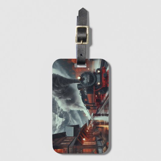 Herbstbergbahn Gepäckanhänger (Vorderseite Vertikal)