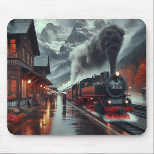 Herbstbergbahn Mousepad