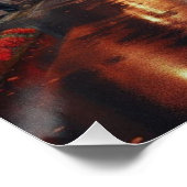 Herbstbergbahn Poster (Ecke)