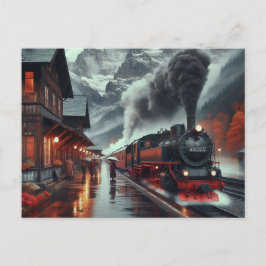 Herbstbergbahn Postkarte