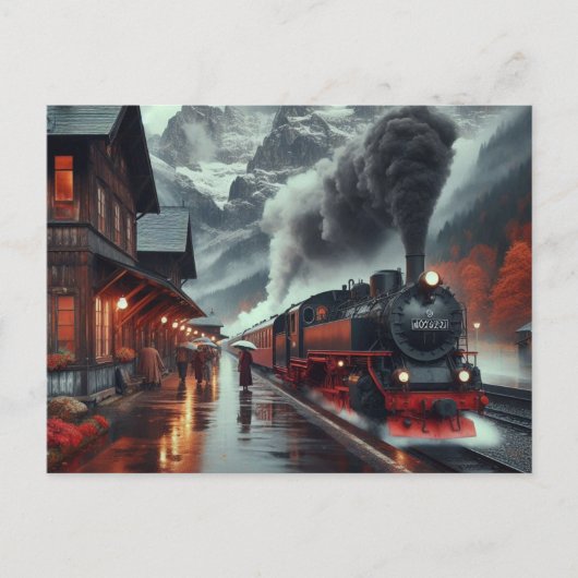 Herbstbergbahn Postkarte (Vorderseite)