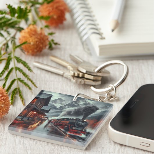 Herbstbergbahn Schlüsselanhänger (Vorderseite rechts)