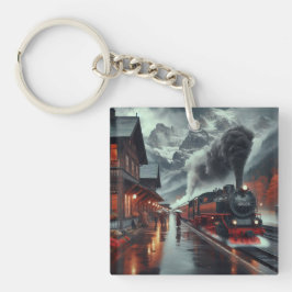 Herbstbergbahn Schlüsselanhänger