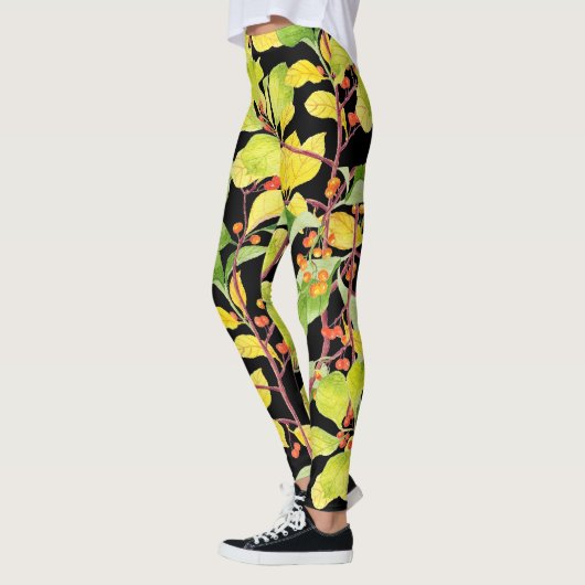 Herbstbergen auf Leggings (Links)
