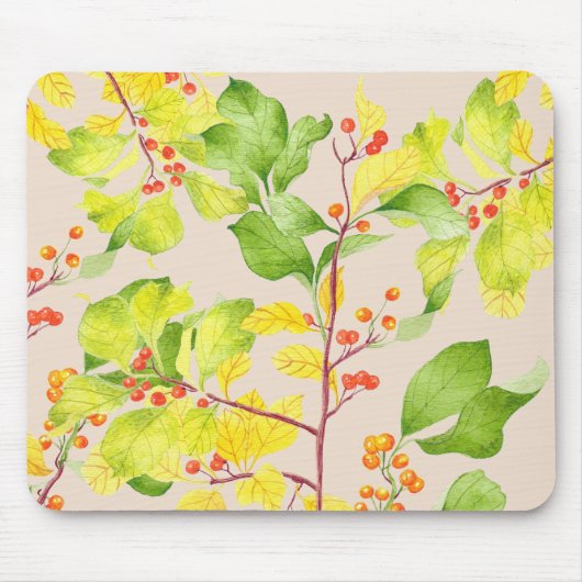 Herbstberries auf einem Mauspad (Vorne)