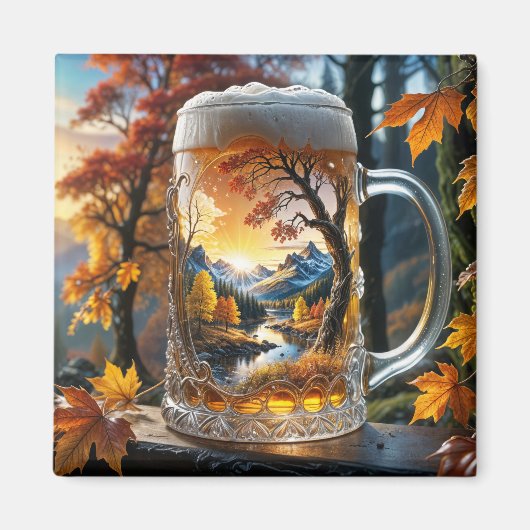 Herbstbiermagnet Magnet (Vorne)