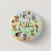 Herbstbild Button (Vorderseite)