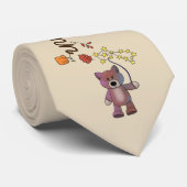 Herbstbild Krawatte (Gerollt)