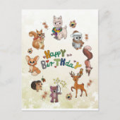 Herbstbild Postkarte (Vorderseite)