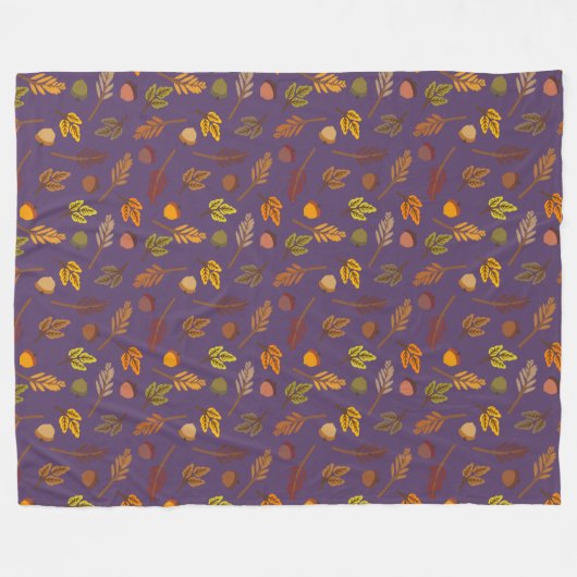 HerbstBlankets Fleecedecke (Vorderseite (Horizontal))