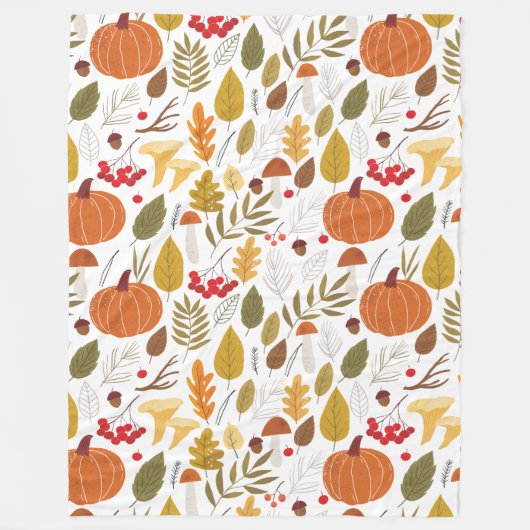 HerbstBlankets Fleecedecke (Vorderseite)