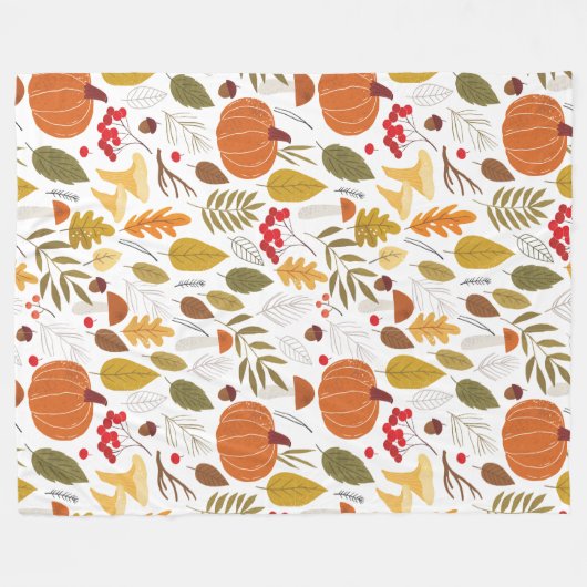 HerbstBlankets Fleecedecke (Vorderseite (Horizontal))