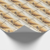 Herbstbläschen im Weizenfeld Geschenkpapier (Ecke)