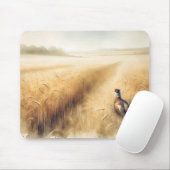 Herbstbläschen im Weizenfeld Mousepad (Mit Mouse)
