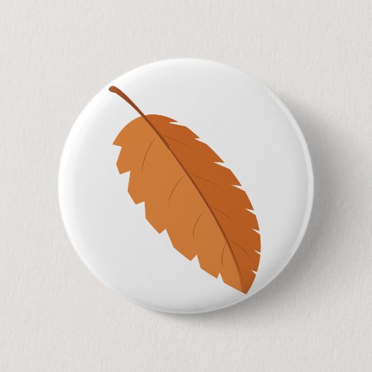 Herbstblatt Button (Vorderseite)