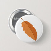 Herbstblatt Button (Vorne & Hinten)