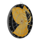 Herbstblatt Dartscheibe (Vorderseite Links)