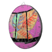 Herbstblatt Dartscheibe (Vorderseite rechts)