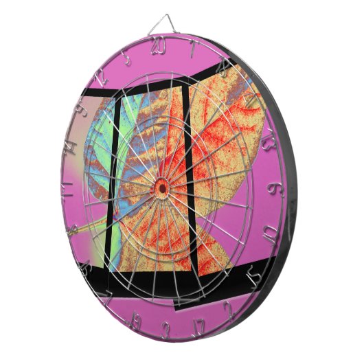 Herbstblatt Dartscheibe (Vorderseite rechts)