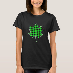 Herbstblatt Für Männer Frauen Blatt Grün Buffalo K T-Shirt