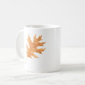 Herbstblatt Kaffeetasse (Vorderseite Links)