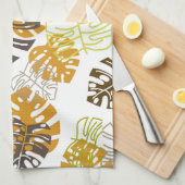 Herbstblatt Küchentücher (Viertel Falte)
