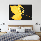 Herbstblatt Leinwanddruck (Insitu (Schlafzimmer))