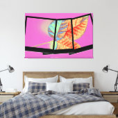 Herbstblatt Leinwanddruck (Insitu (Schlafzimmer))