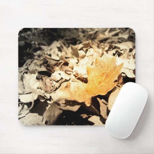 Herbstblatt Mousepad (Mit Mouse)