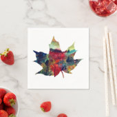 Herbstblatt Papier Napkins Serviette (Beispiel)