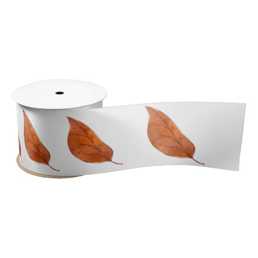 Herbstblatt Satinband (Spule)
