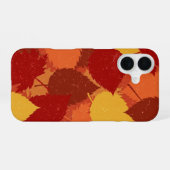 Herbstblatt-Schichten iPhone 16 Hülle (Rückseite (Horizontal))