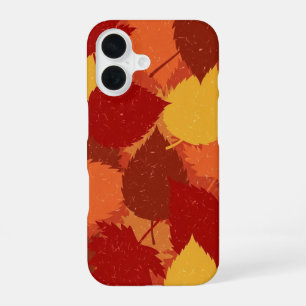 Herbstblatt-Schichten iPhone 16 Hülle
