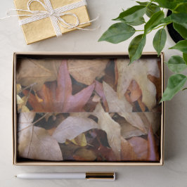 Herbstblatt Seidenpapier